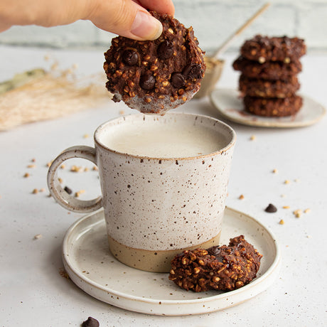 Zdravi piškoti z ajdovimi hrustavčki