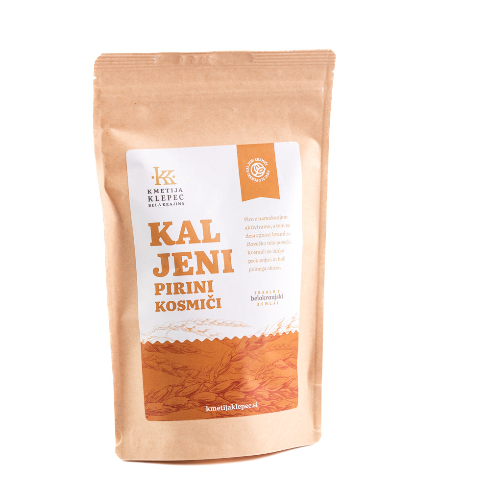 kaljeni pirini kosmiči kmetija Klepec