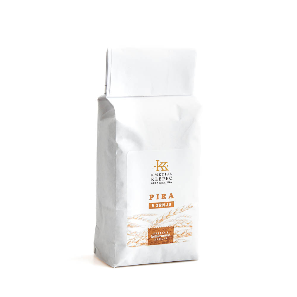 pirino zrnje kmetija Klepec