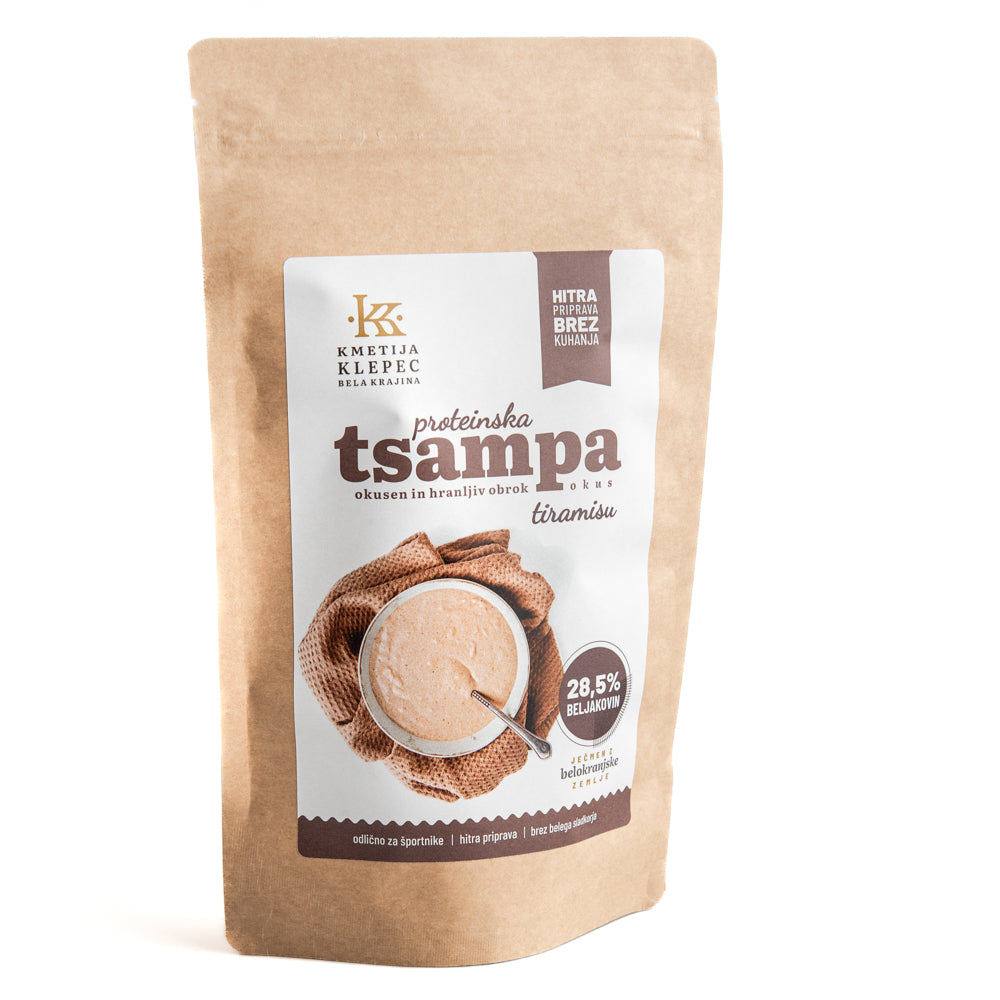Proteinska tsampa tiramisu