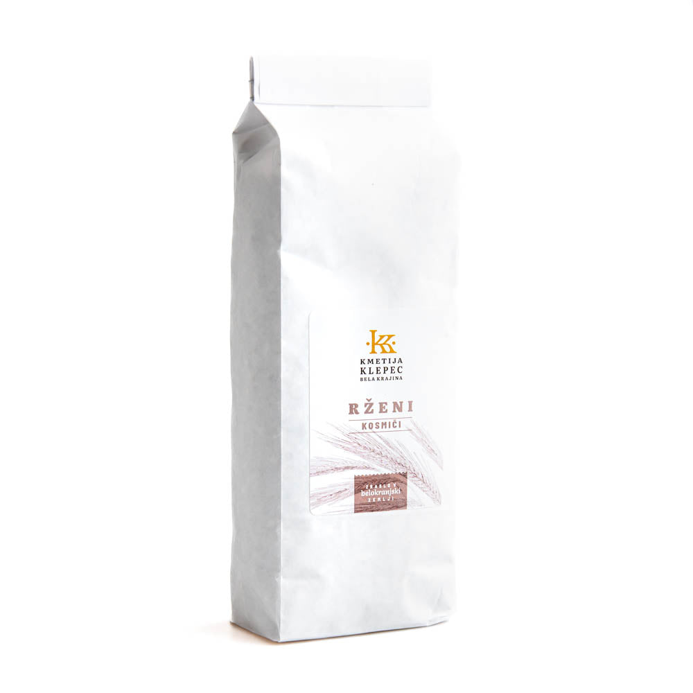 domači rženi kosmiči kmetija Klepec