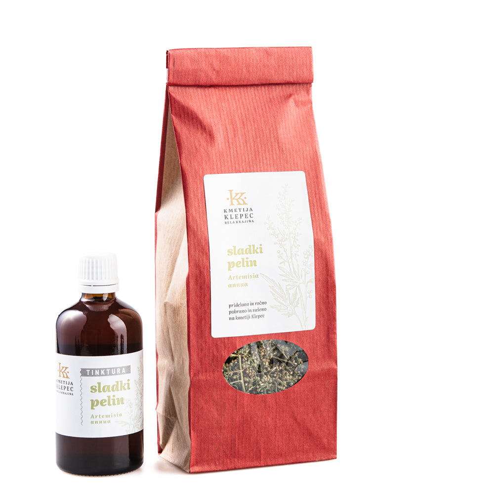 sladki pelin v setu s tinkturo