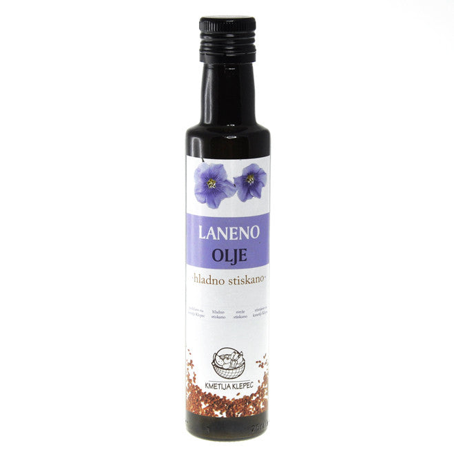 Hladno stisnjeno laneno olje, 250ml/500ml